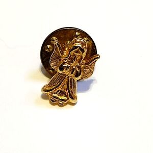 Gold Angel Pin